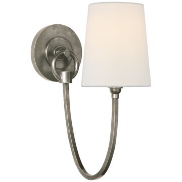 Reed  Wall Sconce in Antique Nickel by Visual Comfort Signature