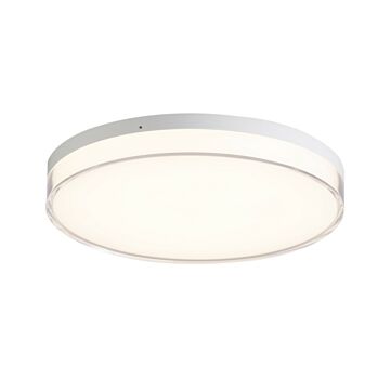 Vantage LED Flush Mount in White by Minka-Lavery