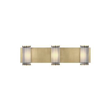 Esfera LED Wall Sconce in Natural Brass by Visual Comfort Modern