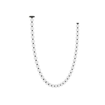 Perle LED Chandelier in Dark Bronze by Visual Comfort Modern