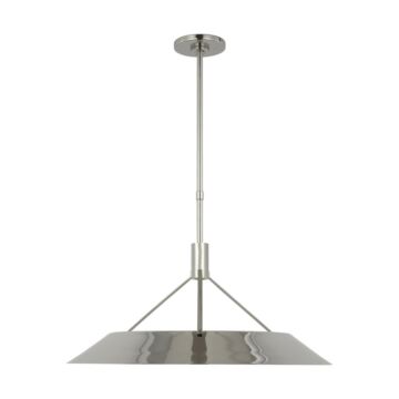Sospeso LED Pendant in Polished Nickel by Visual Comfort Modern
