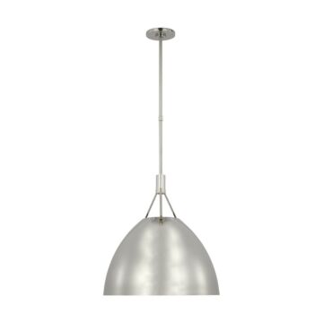 Sospeso LED Pendant in Polished Nickel by Visual Comfort Modern