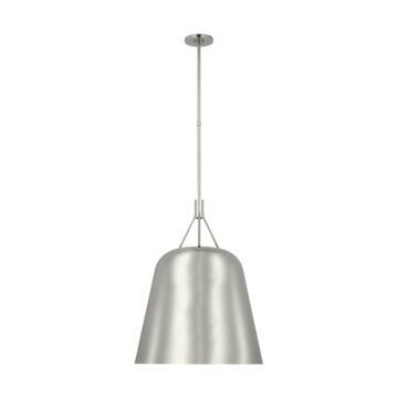Sospeso LED Pendant in Polished Nickel by Visual Comfort Modern