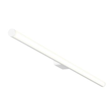 Fino LED Bath Bar in Satin White by Sonneman