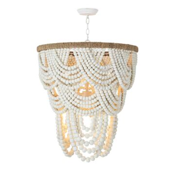Lorelei  Chandelier in White by Regina Andrew Detroit