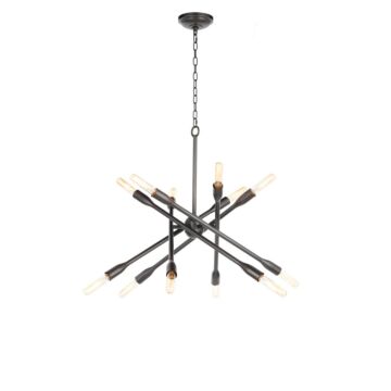 Cobra  Chandelier in Oil Rubbed Bronze by Regina Andrew Detroit