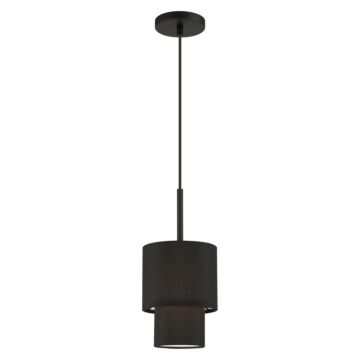 Bainbridge 1-Light Mini Pendant in Black