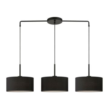 Bainbridge 3-Light Linear Chandelier in Black
