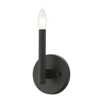 Copenhagen 1-Light Wall Sconce in Black