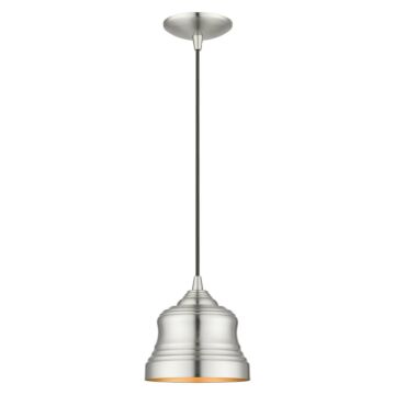 Endicott 1-Light Pendant in Brushed Nickel