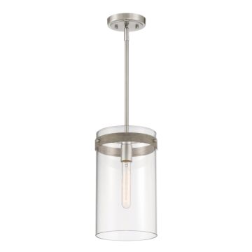 Reflecta 1-Light Pendant in Brushed Nickel