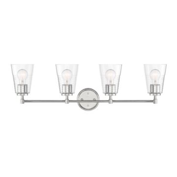 Ingo 4-Light Bathroom Vanity Light in Polished Nickel