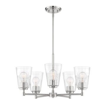 Ingo 5-Light Chandelier in Polished Nickel