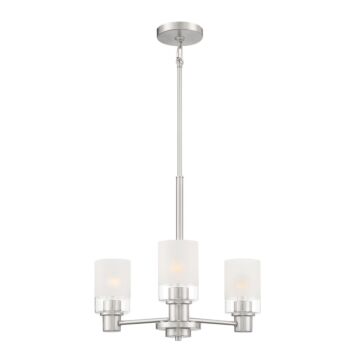 Cedar Lane 3-Light Chandelier in Brushed Nickel