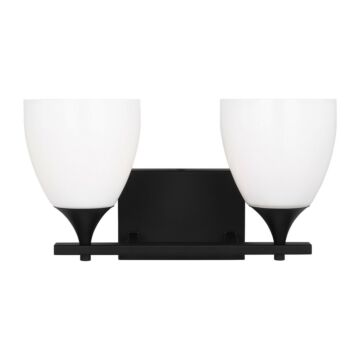 Toffino Two Light Bath in Midnight Black by Visual Comfort Studio