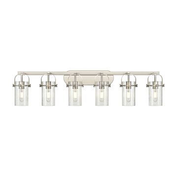 Downtown Urban 6-Light Bath Vanity Light in Pewter