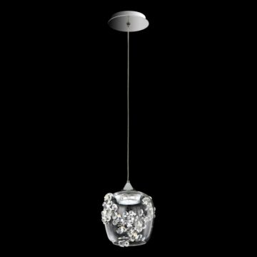 Divine LED Mini Pendant in Polished Chrome by Schonbek Forever