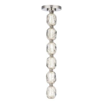 Seduction LED Mini Pendant in Polish Nickel by Schonbek Forever