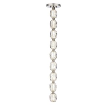 Seduction LED Mini Pendant in Polish Nickel by Schonbek Forever