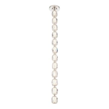 Seduction LED Pendant in Polish Nickel by Schonbek Forever