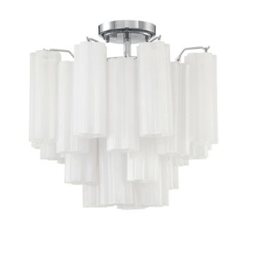 Four Light Semi Flush Mount by Crystorama