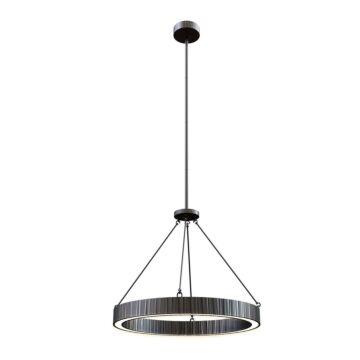 Kensington LED Island Pendant in Urban Bronze by Alora