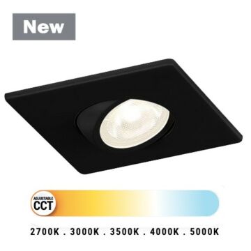 Midway LED Gimbal in Black by Eurofase