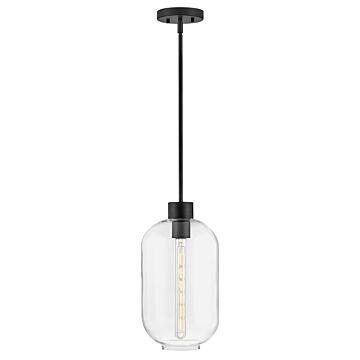 Greer 1-Light LED Pendant in Black