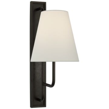 Rui LED Wall Sconce in Aged Iron by Visual Comfort Signature
