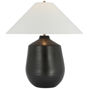 Lillis LED Table Lamp in Matte Black by Visual Comfort Signature