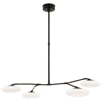 Brindille LED Chandelier in Gun Metal by Visual Comfort Signature