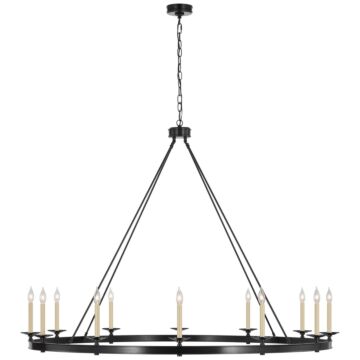 Launceton LED Chandelier in Bronze by Visual Comfort Signature