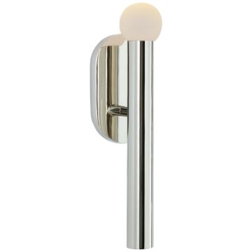 Rousseau LED Wall Sconce in Polished Nickel by Visual Comfort Signature