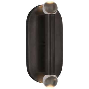 Rousseau LED Wall Sconce in Bronze by Visual Comfort Signature