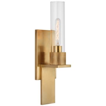 Beza LED Wall Sconce in Antique Brass by Visual Comfort Signature