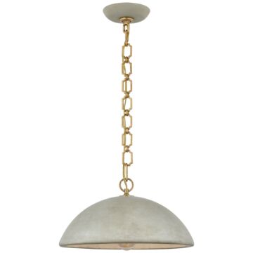 Elliot LED Pendant in Portland Gray by Visual Comfort Signature