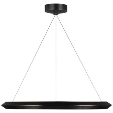 Encircle LED Chandelier in Bronze by Visual Comfort Signature