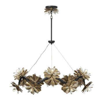 Giselle 24 Light Chandelier in Delphine by Savoy House
