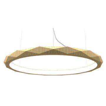 Facet LED Pendant in Sand