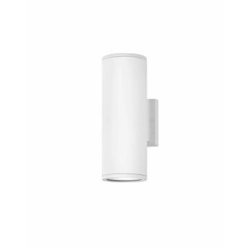 Hinkley Silo 2-Light Outdoor Light In Satin White
