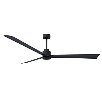 Alessandra 72" Ceiling Fan in Matte Black by Matthews Fan Company