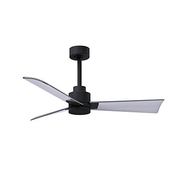 Alessandra 42" Ceiling Fan in Matte Black by Matthews Fan Company