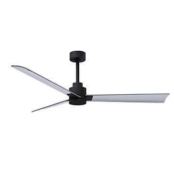 Alessandra 56" Ceiling Fan in Matte Black by Matthews Fan Company