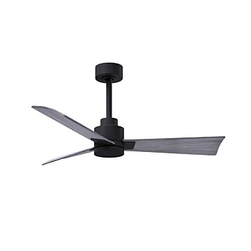 Alessandra 42" Ceiling Fan in Matte Black by Matthews Fan Company