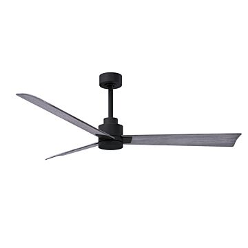 Alessandra 56" Ceiling Fan in Matte Black by Matthews Fan Company