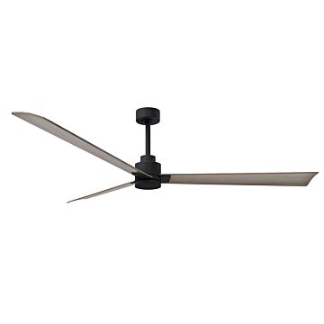 Alessandra 72" Ceiling Fan in Matte Black by Matthews Fan Company