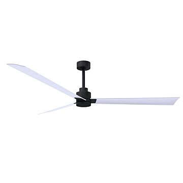 Alessandra 72" Ceiling Fan in Matte Black by Matthews Fan Company