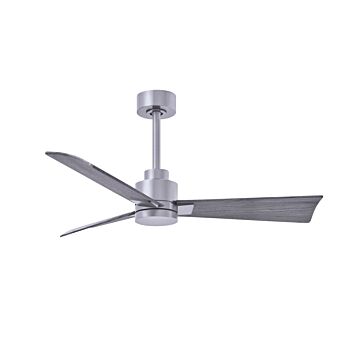 Alessandra 42" Ceiling Fan in Brushed Nickel by Matthews Fan Company