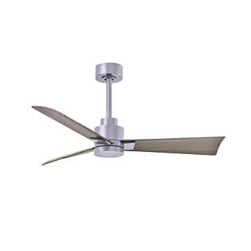 Alessandra 42" Ceiling Fan in Brushed Nickel by Matthews Fan Company