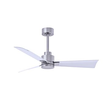 Alessandra 42" Ceiling Fan in Brushed Nickel by Matthews Fan Company